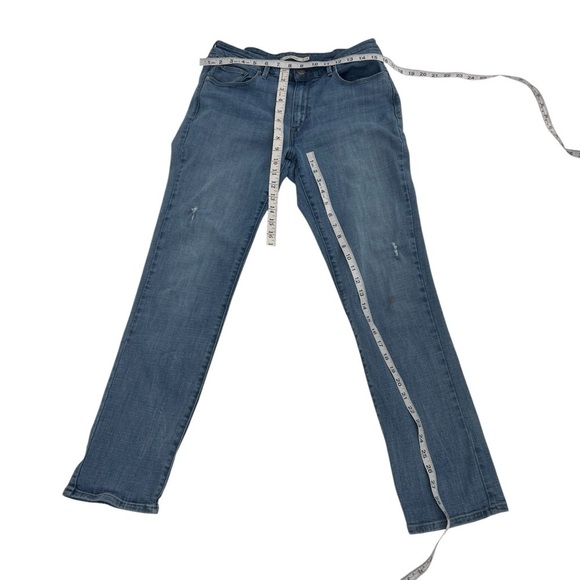 Levi’s Mid Rise Skinny Distressed Jeans Size 12 Women’s - Picture 4 of 6